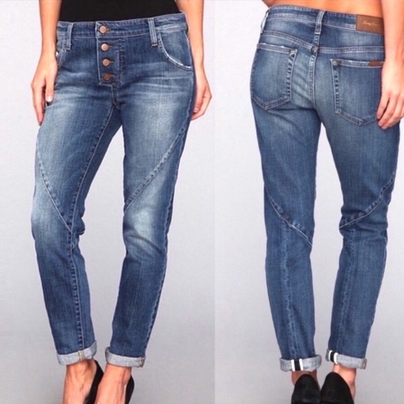Joe's Jeans Denim - Joe's Jeans Vintage Reserved Button Fly Slouchy Ankle Jeans Women's Size 29